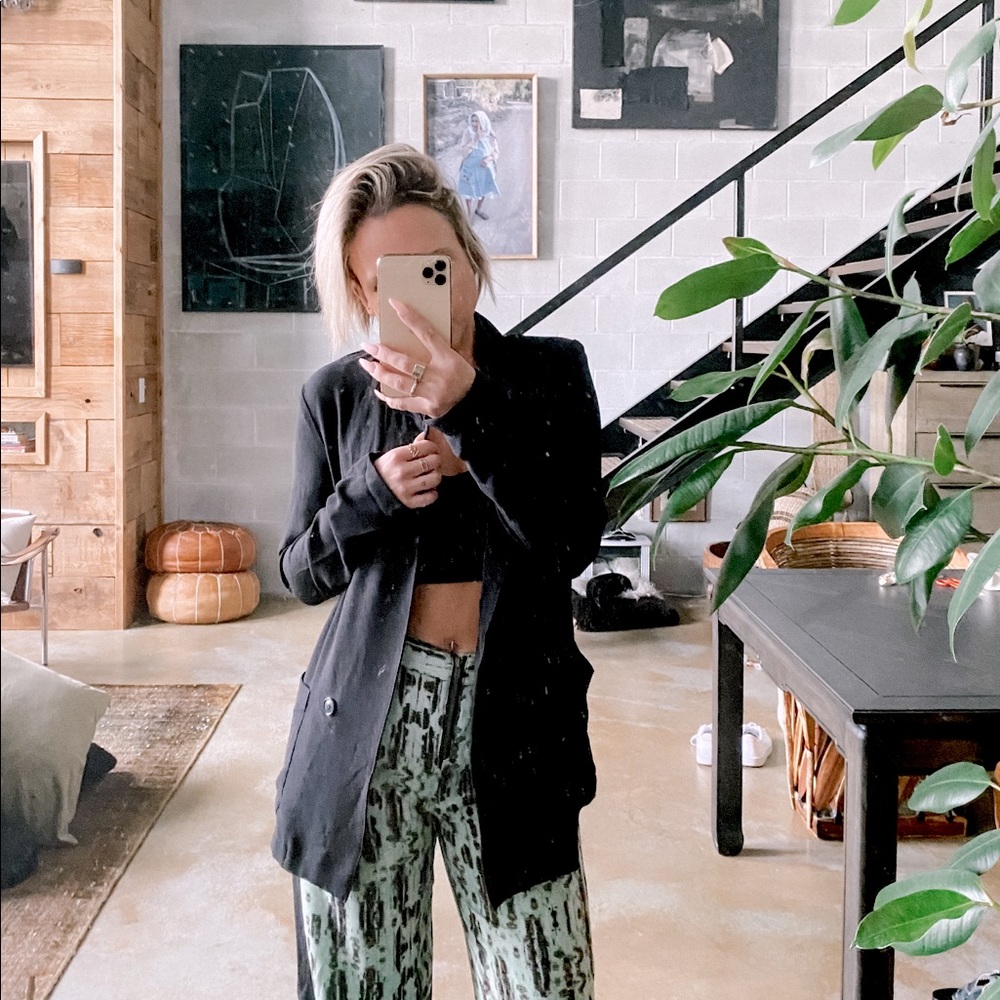 Black lightweight American Apparel blazer